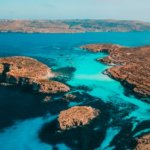 Comino blue lagoon sailing boat